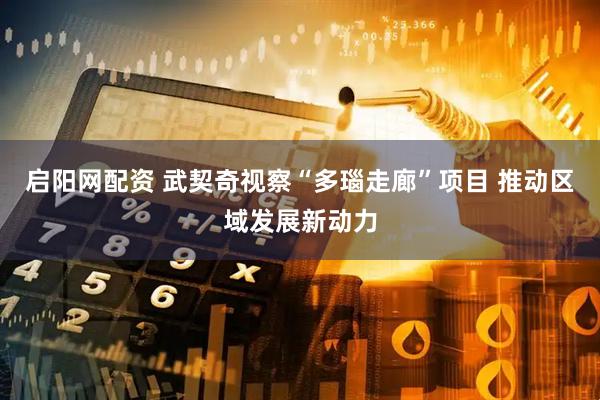 启阳网配资 武契奇视察“多瑙走廊”项目 推动区域发展新动力